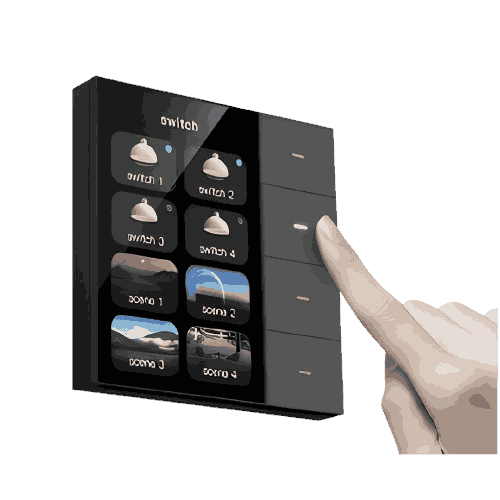 Touch Screen Scene Switches
