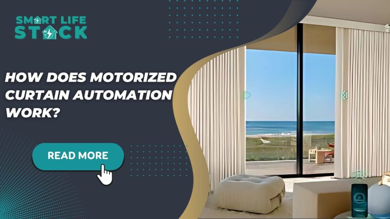 How Does Motorized Curtain Automation Work?