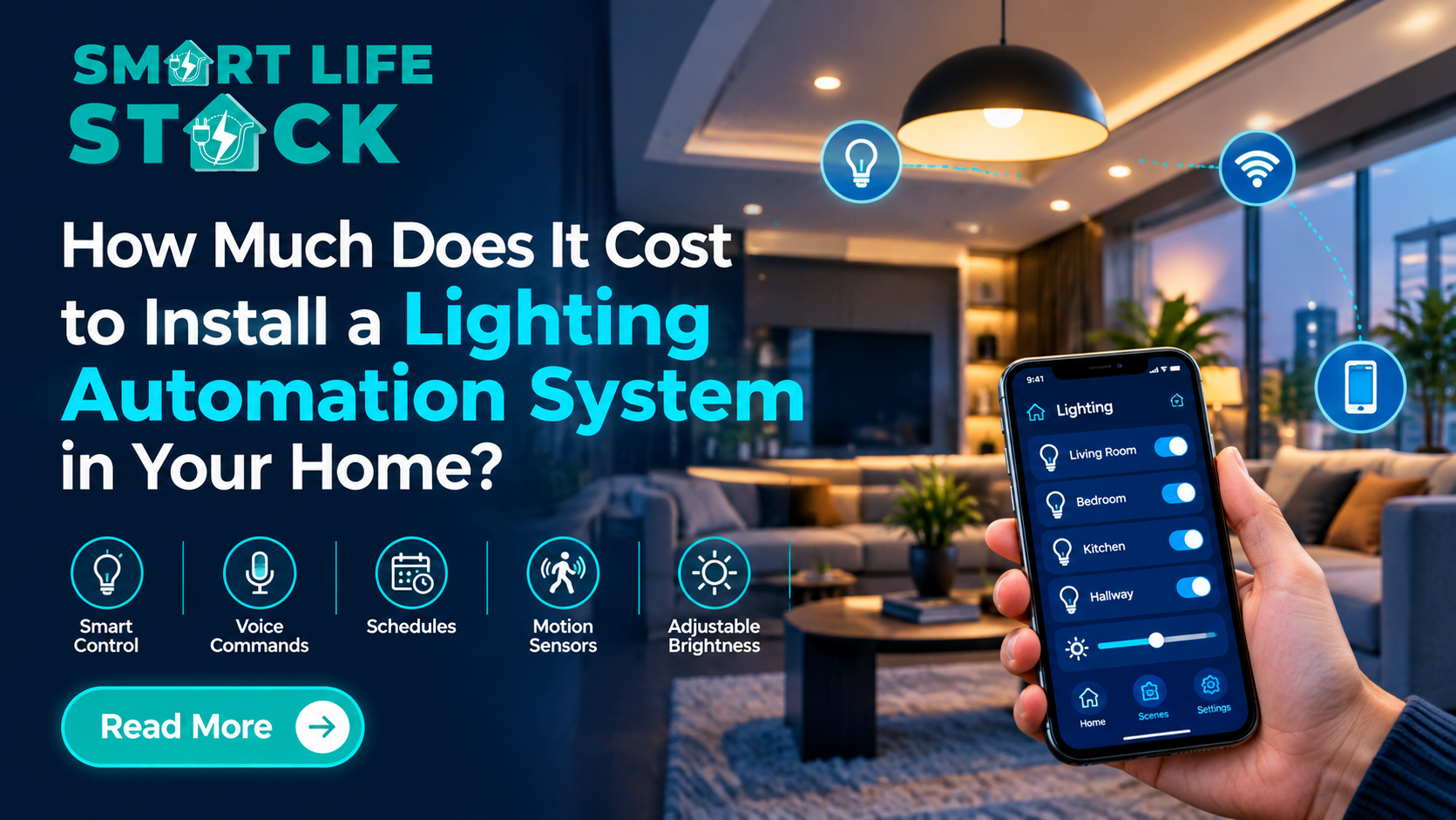 How Much Does It Cost to Install a Lighting Automation System in Your Home?