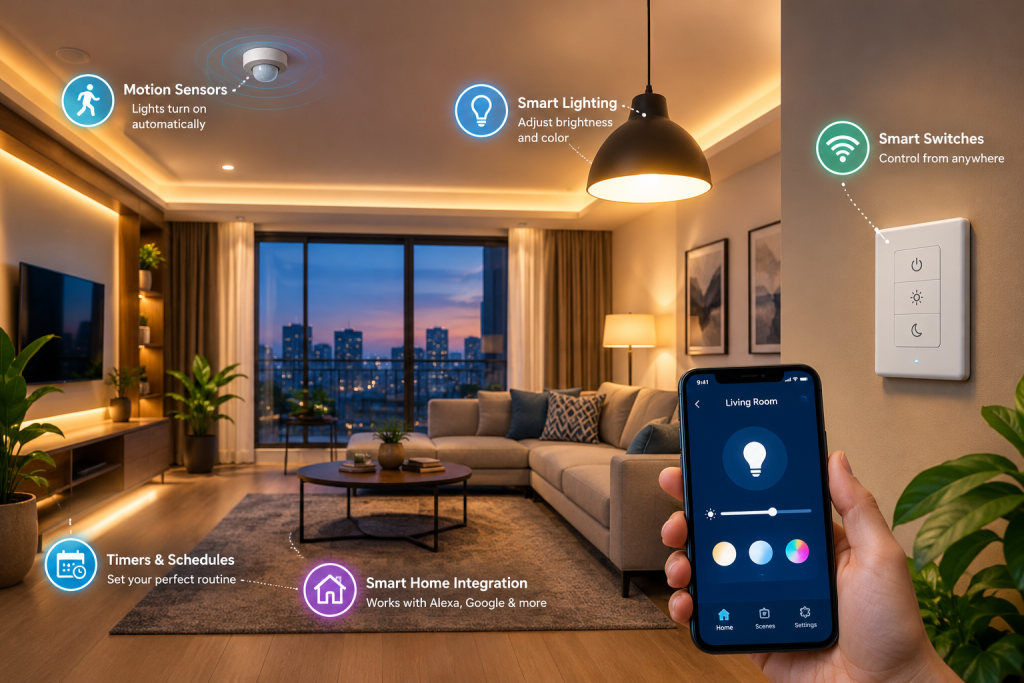 What Devices Are Used for Home Lighting Automation?