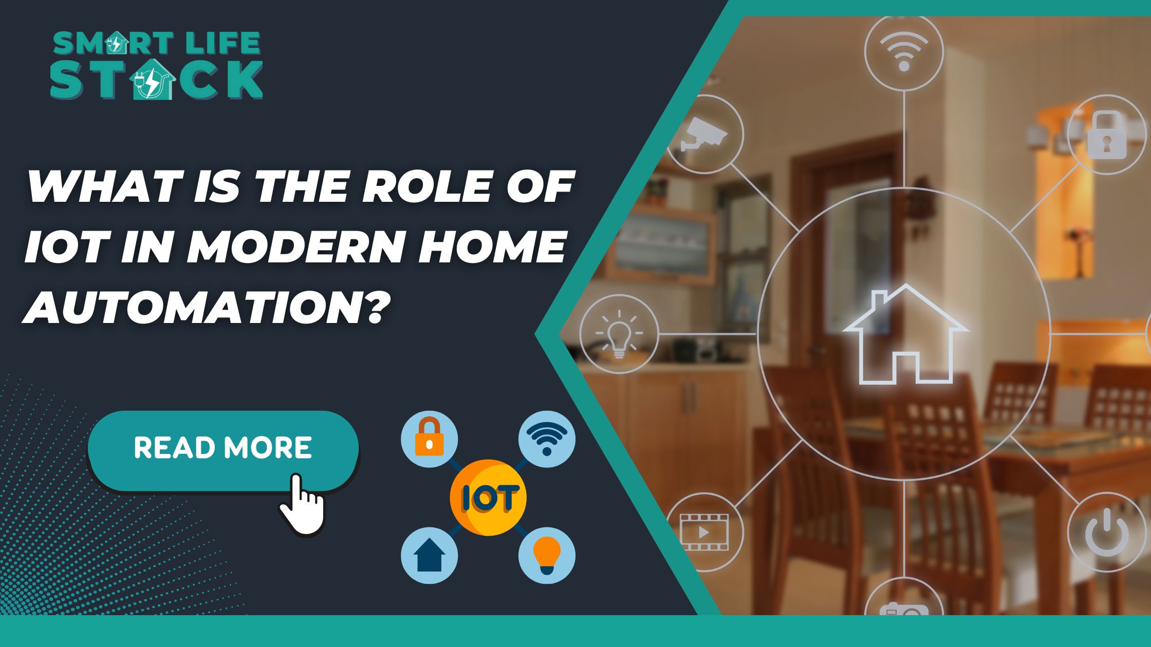 Smartlifestack IoT controls smart home devices